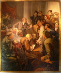 A picture "V. I. Lenin amongst delegates..." - 2000$