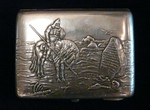 A cigarette case "Knight at the Crossroads" - 0$