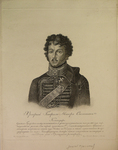 Гравюра "Портрет генерал-майора Александра Никитича Сеславина" 1815 - 1817 г.г.