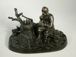An ink-pot "Woodman"