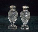 A pair of salt cellars