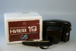 Фотоаппарат "Киев-19" Производство: ПО "Завод Арсенал". Украина. 1988 год.