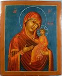 Икона "Иверская Божья Матерь" Начало ХХ века.