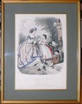 Гравюры "Показ мод" 1864 год.