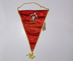 Вымпел пионерский "Правофланговому пионерскому звену". 1970-е годы.