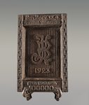 Табличка памятная "Китайская восточная железная дорога" 1923 год.