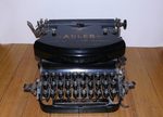 Машинка печатная "Adler Model 7" Германия. Модель №7. Начало ХХ века. В рабочем состоянии.