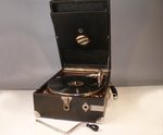Патефон "ELECTROLA" Германия. В рабочем состоянии. 1930-1940-е годы.