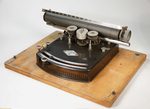 Машинка печатная "Gundka Modell III" Изготовитель: Gundka-Werk GmbH (Брандербург, Германия). 1920-е годы.