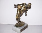Статуэтка "Футболист" Подпись “Zach” (Бруно Зак). 1930-е годы.