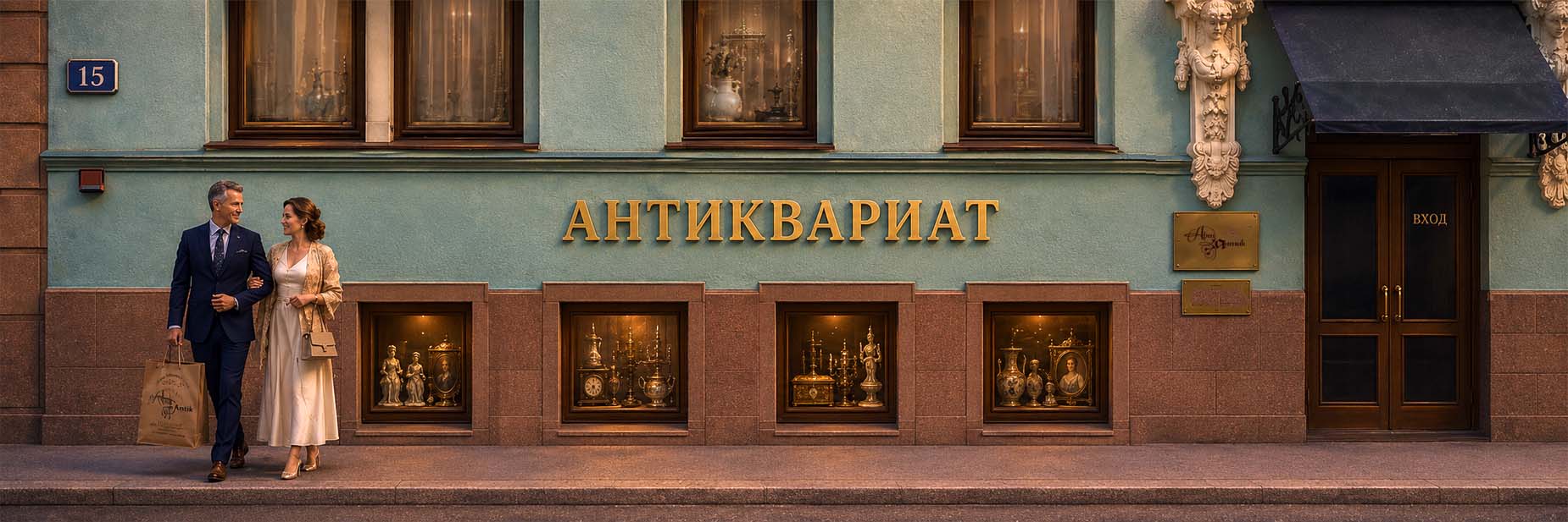 Салон «Артантик» в Скатертном переулке, Москва