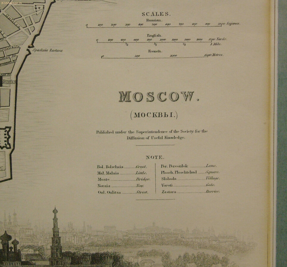 План Москвы