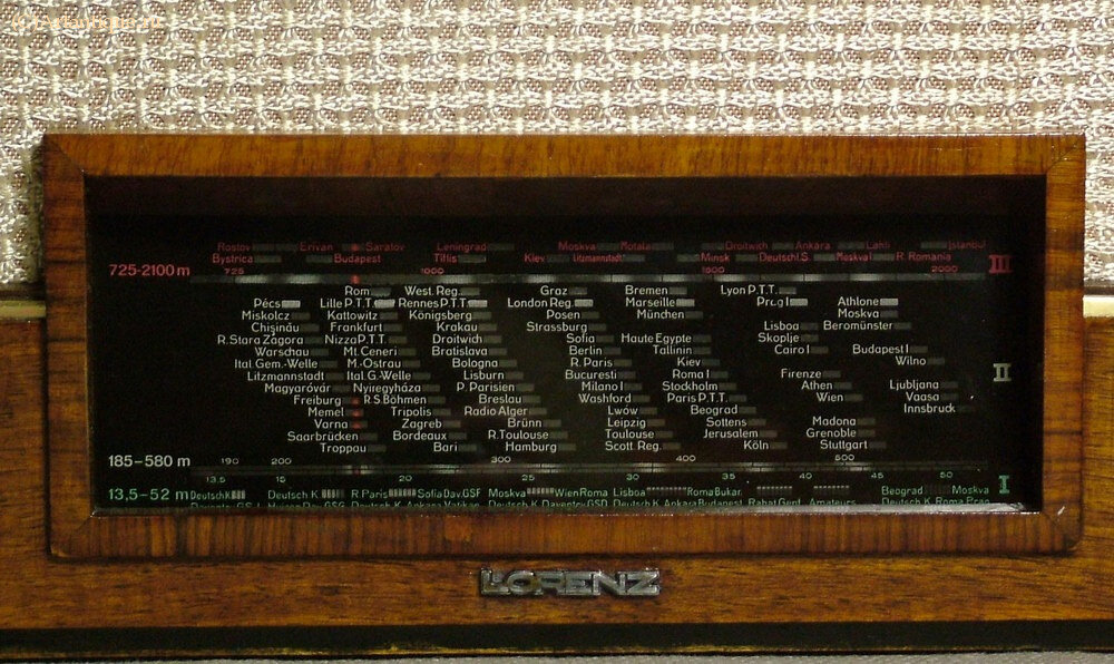 Радиоприемник "LORENZ SUPER"