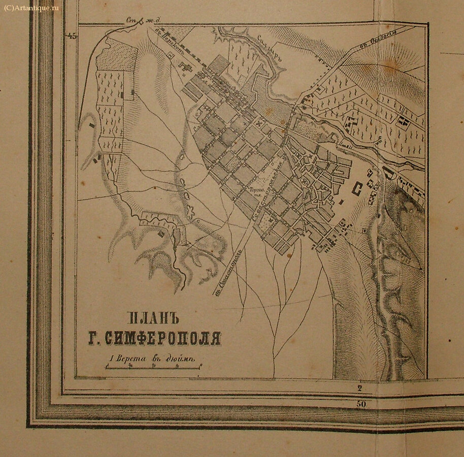 План Таврической губернии