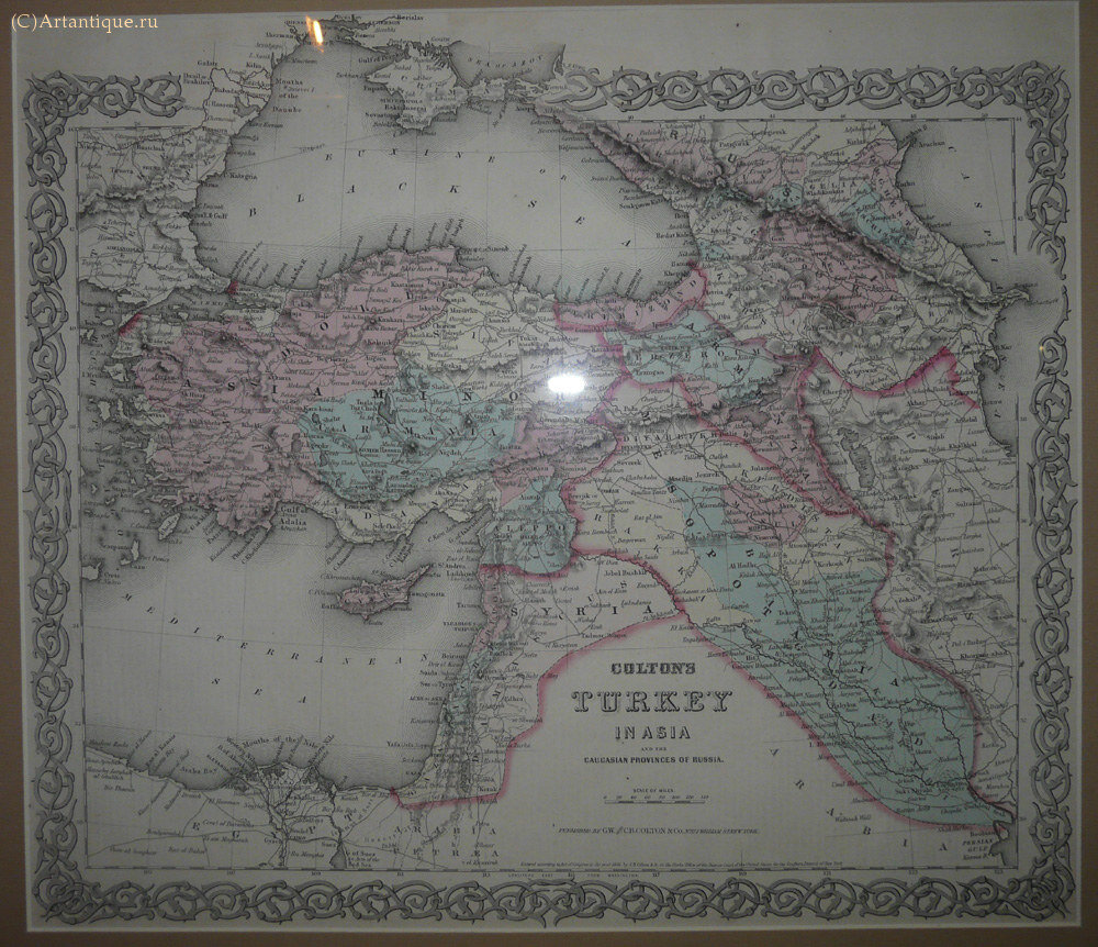 Карта Турции
