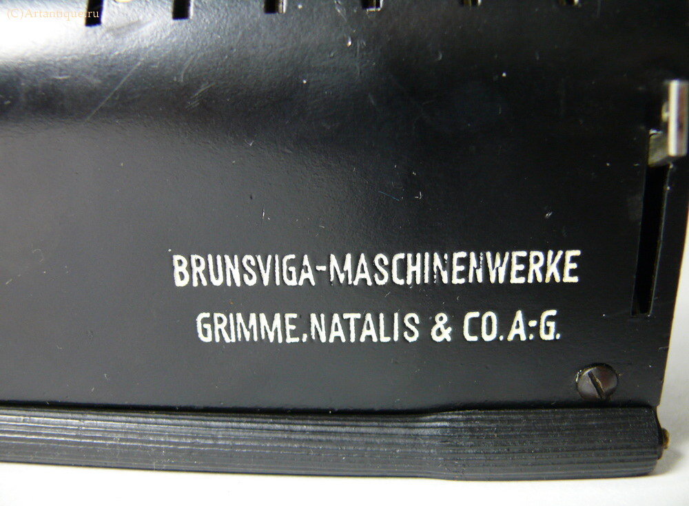 Арифмометр "Brunsviga 10"