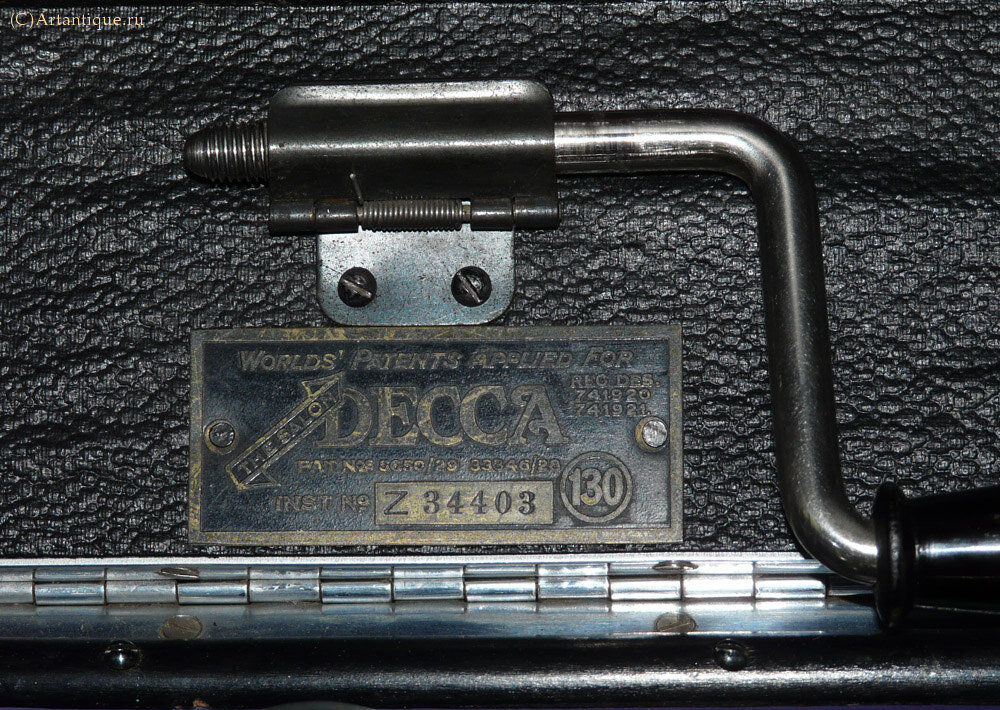Патефон "Decca"