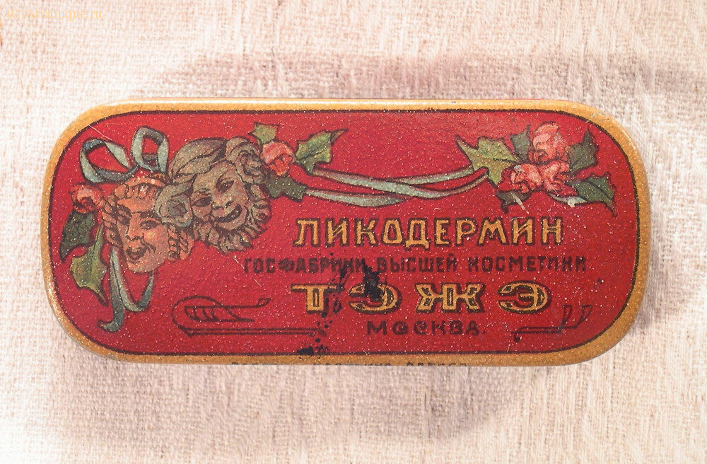 Коробочка от крема "Ликодермин"