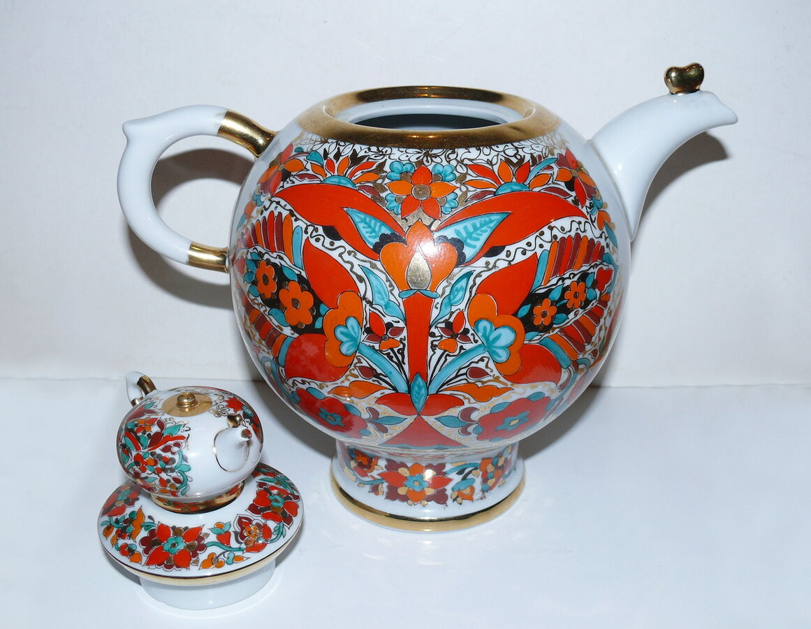 Чайник доливной "Красный петух"