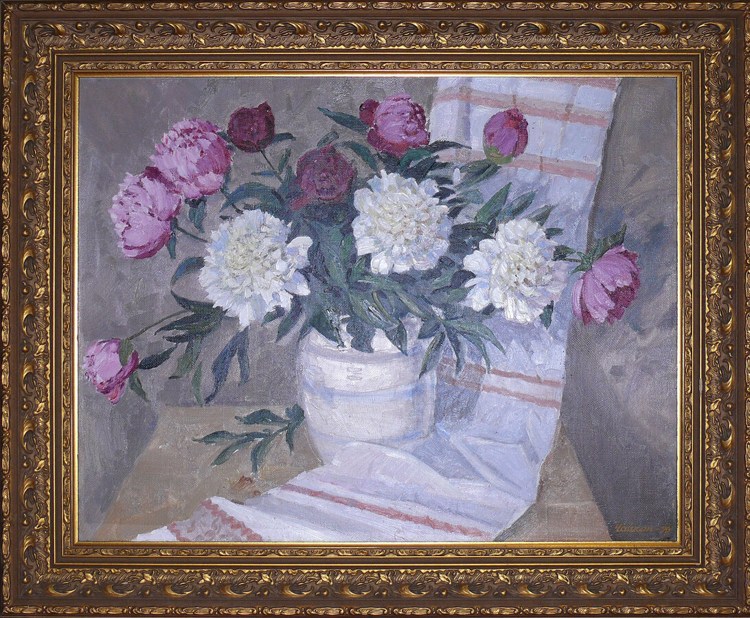 Картина "Пионы" 