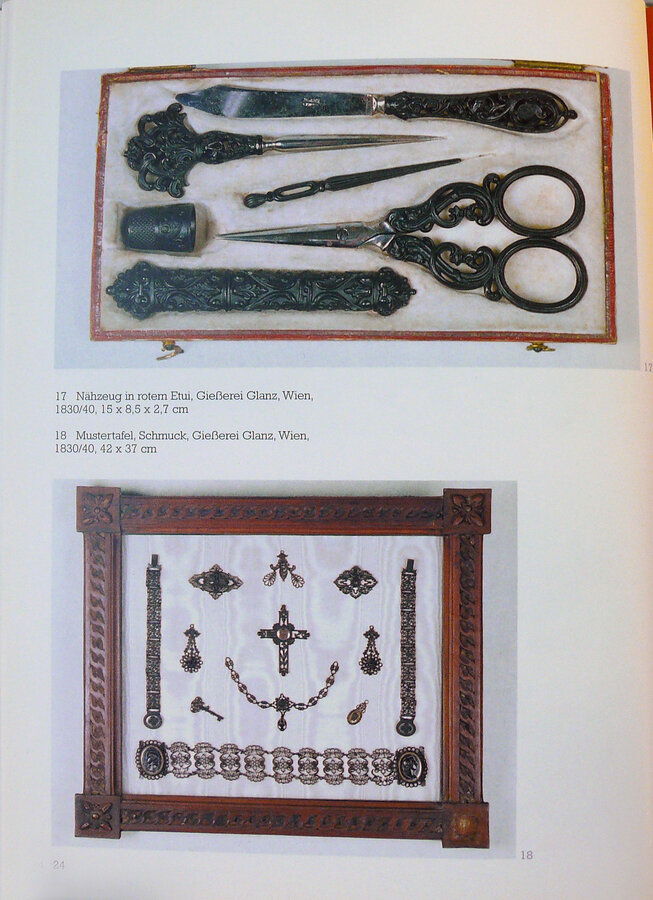 "Schmuck und andere Kostbarkeiten aus Eisenkunstguss"