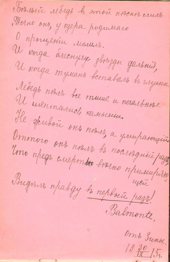 Девичий альбом с акварелями, рисунками и пожеланиями