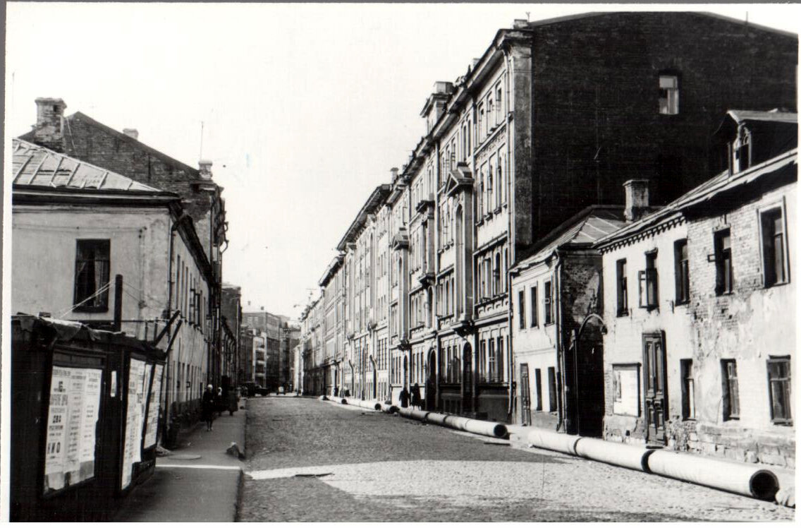 Большой Козихинский переулорк. 15 июля 1956 г.