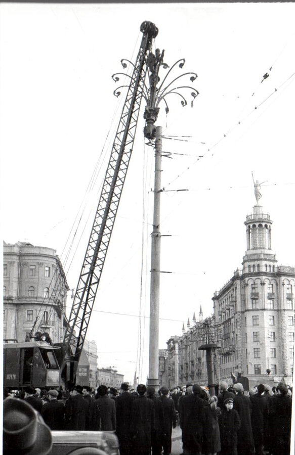 Пушкинская площадь. Март 1956 г.