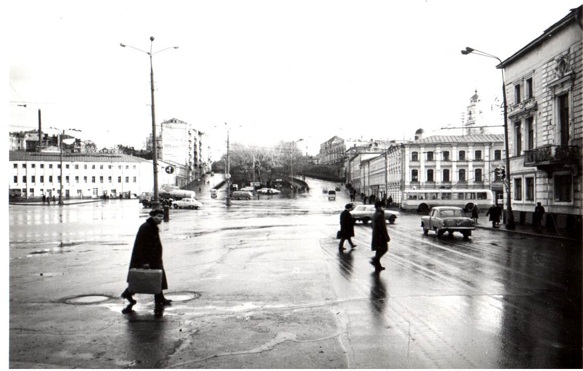 Трубная площадь. 6 января 1973 г.