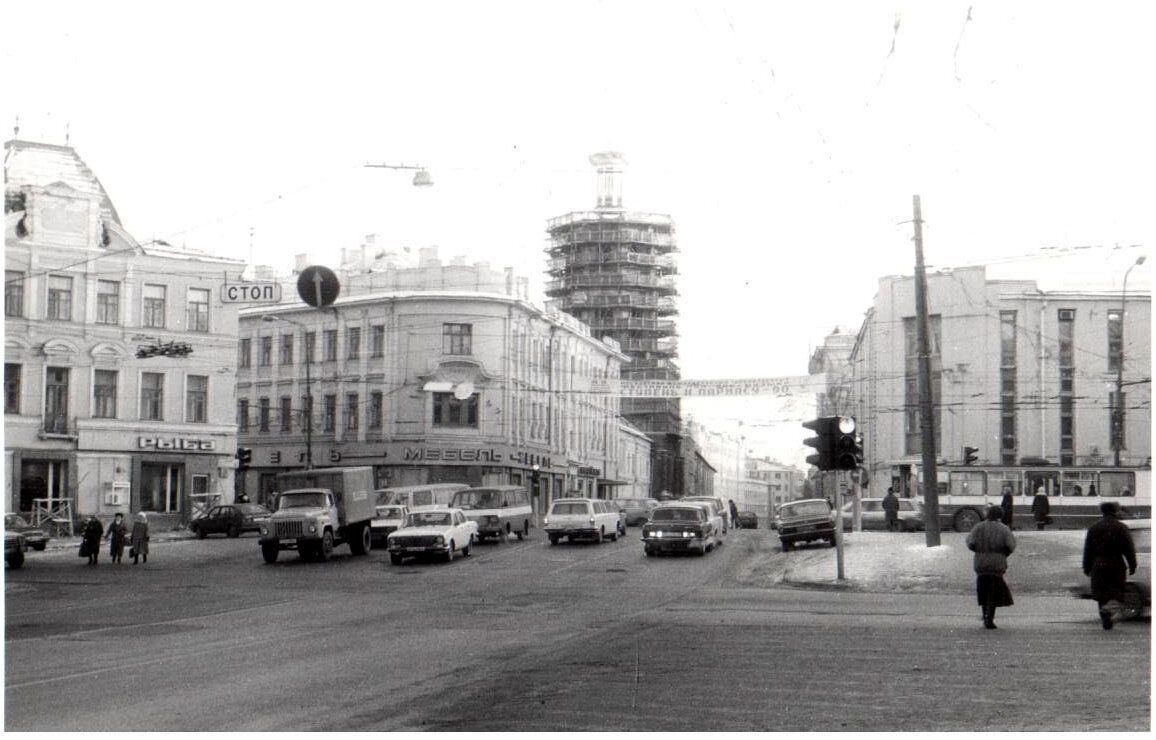Петровские ворота. 17 декабря 1990 г.