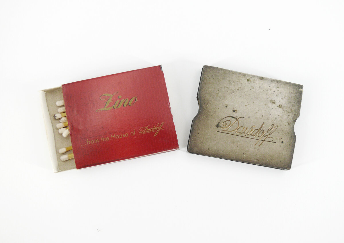 Футляр для спичечного коробка "Davidoff"