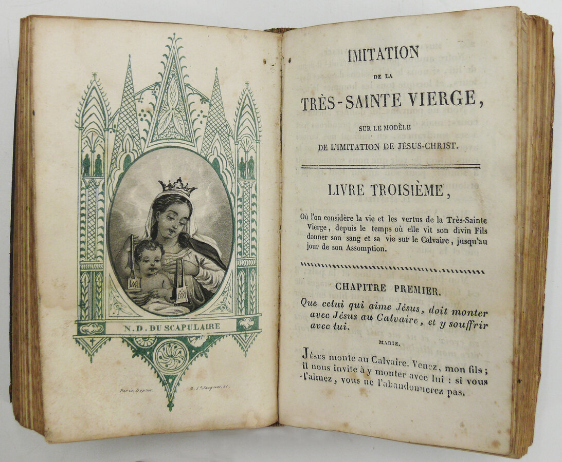 " IMITATION de la TRES-SAINTE VIERGE"
