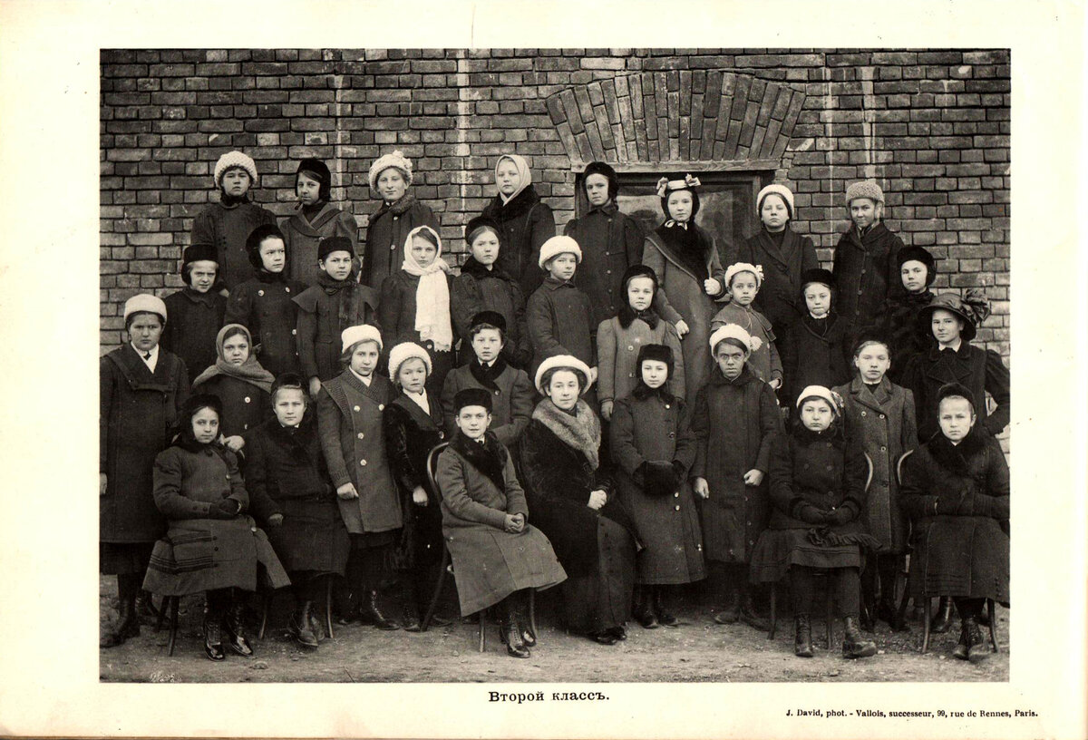 Женская Гимназия М.В.Приклонской в Москве. 1911-1912 учебный год.