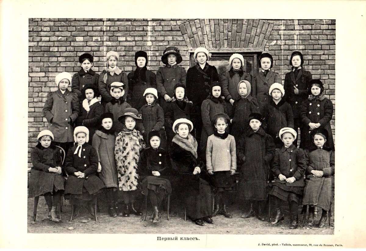 Женская Гимназия М.В.Приклонской в Москве. 1911-1912 учебный год.