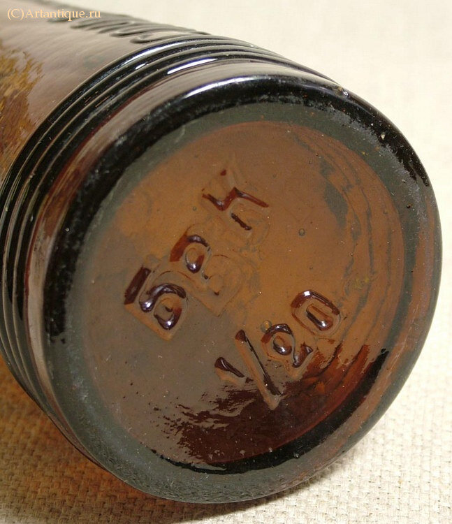 Бутылка пивная "Соколъ"