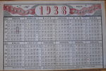 Табель-Календарь на 1938 г. - 15000 р.