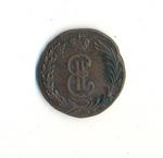 2 копейки Сибирская монета. 1769 год. "К.М". Екатерина II.