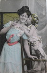 Открытки "Бытовой жанр" 1905-1915.