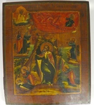 Икона "Илья Пророк" XIX век.