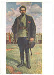 Художник П.В. Васильев. Николай Александрович Щорс. 1938 г. - 1500 р.