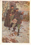 Художник К.Ф. Кохан. Н.А. Щорс и В.Н. Боженко. - 1000 р.