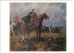 Художник Г.К. Савицкий. К.Е. Ворошилов в Первой Конной. 1941 г. Донецкий областной художественный музей. - 500 р.