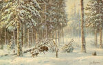 Открытки "Русская живопись. Пейзаж" 1905-1925.