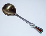 Ложка для варенья Серебро 916*. Клеймо "ТЗЗ". Конец 1960 - начало 1970-х годов.