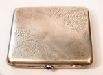 Портсигар Серебро 875*. Клеймо мастера "ЮХА". Конец 1920 - 1930-е годы.