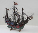 Модель корабля "Santa Maria" Западная Европа. Парусиновые паруса. Начало XX века.