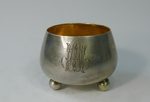 Солонка Серебро 84". Клеймо мастера "ВР". Середина 1910-х годов.