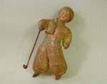 Новогодняя игрушка "Хоккеист" СССР. 1940-1950 г.г.