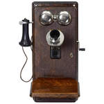 Телефон настенный Western Electric "Model 317-S" США, 1913 г.