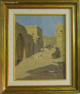 Картина "Улица. Жара"